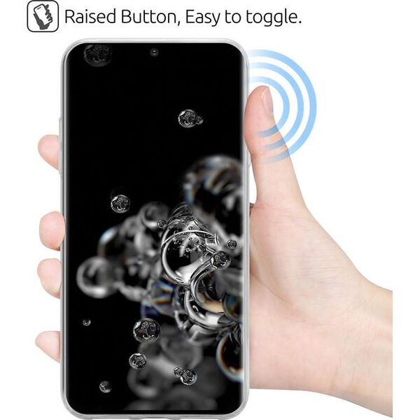 Crong Crong Crystal Slim Cover - Etui Samsung Galaxy S20 Ultra (przezroczysty) 6789889 5907731983884