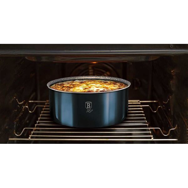 Berlinger Haus KOMPLET GARNKÓW 9-ele CLICK COOK BERLINGER HAUS METALLIC LINE AQUAMARINE BH-6146 6800125 5999108407680