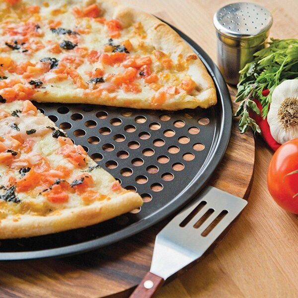 Klausberg FORMA BLACHA DO PIZZY 34cm PERFOROWANA KLAUSBERG KB-7442 6866907 5902666614421