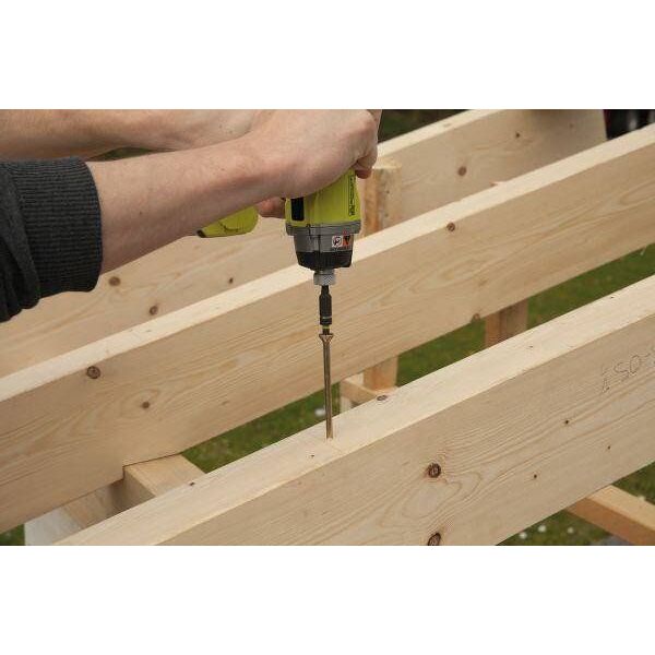 Wolfcraft Zestaw bitów udarowych Wolfcraft - TX 15/20/20/25/ 25/30 + uchwyt magnetyczny 6869551 4006885296909