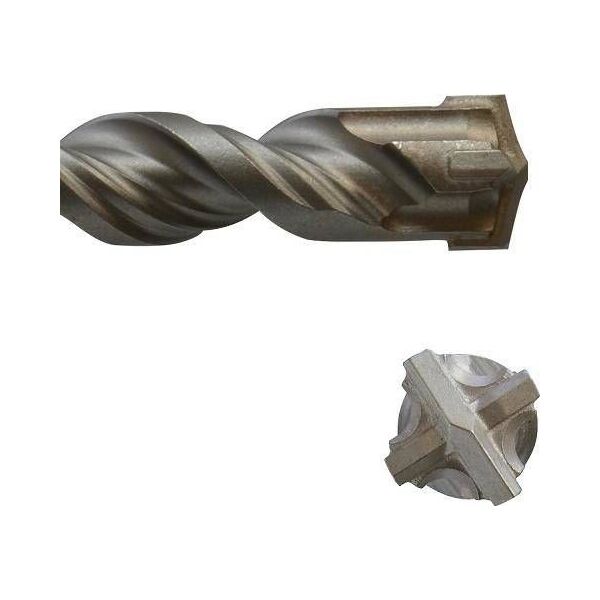 Wiertło Abraboro Wiertło do betonu SDS-Plus 10/160/100 ABRABORO 4-ostrzowe 6894785 5999082031963