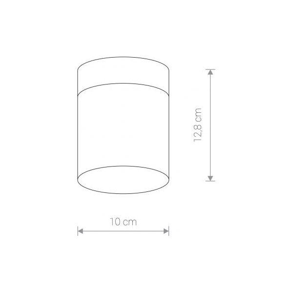 Lampa sufitowa Nowodvorski Plafon Nowodvorski Cayo 9505 lampa sufitowa 1X40W G9 biały / chrom 6896872 5903139950596