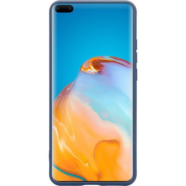 Crong Crong Color Cover etui plecki na Huawei P40 (niebieski) 6937616 5907731984782