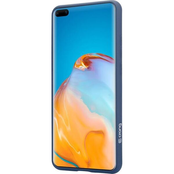 Crong Crong Color Cover etui plecki na Huawei P40 (niebieski) 6937616 5907731984782