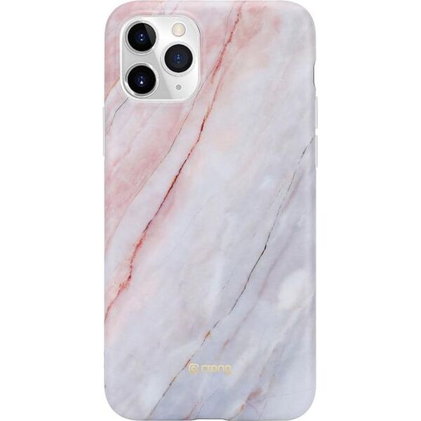Crong Crong Marble Case etui ochronne na iPhone 11 Pro (różowy) 6937758 5907731985062
