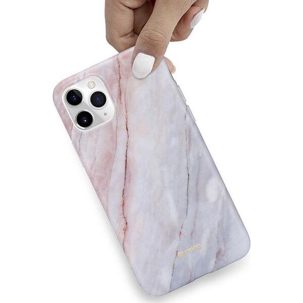 Crong Crong Marble Case etui ochronne na iPhone 11 Pro (różowy) 6937758 5907731985062