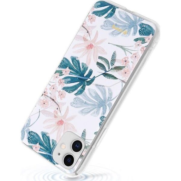 Crong Crong Flower Case etui ochronne na iPhone 11 (wzór 01) 6937762 5907731984898