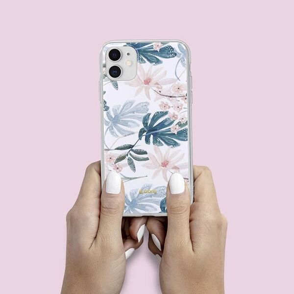 Crong Crong Flower Case etui ochronne na iPhone 11 (wzór 01) 6937762 5907731984898