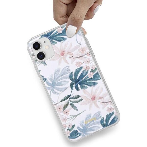 Crong Crong Flower Case etui ochronne na iPhone 11 (wzór 01) 6937762 5907731984898