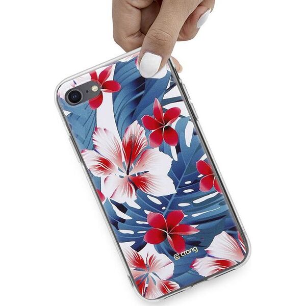 Crong Crong Flower etui ochronne na iPhone SE 2020 / 8 / 7 (wzór 03) 6937763 5907731984942