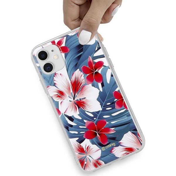 Crong Crong Flower Case etui ochronne na iPhone 11 (wzór 03) 6937765 5907731984911