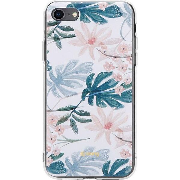Crong Crong Flower etui ochronne na iPhone SE 2020 / 8 / 7 (wzór 01) 6937769 5907731984928