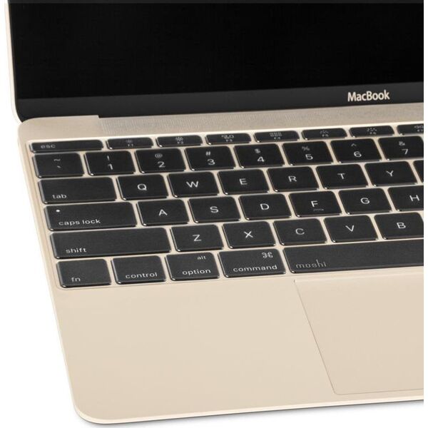Moshi Moshi ClearGuard 12 - Nakładka na klawiaturę MacBook 12 / MacBook Pro 13 bez Touch Bar (EU layout) 6937791 4712052318267