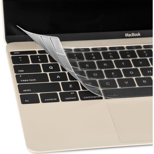 Moshi Moshi ClearGuard 12 - Nakładka na klawiaturę MacBook 12 / MacBook Pro 13 bez Touch Bar (EU layout) 6937791 4712052318267