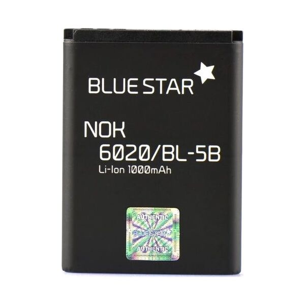 Bateria Bluestar BATERIA NOKIA BL-5B 6080 6120 7260 7360 N80 N90 6941475 5901737089472