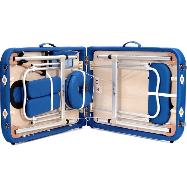 Bodyfit Stół, łóżko do masażu 2-segmentowe aluminiowe XXL uniwersalny (553) 6943936 5902759974395
