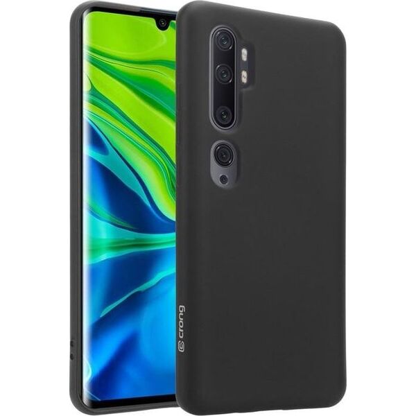 Crong Crong Color Cover - Etui Xiaomi Mi Note 10 (czarny) uniwersalny 6944635 5907731984843