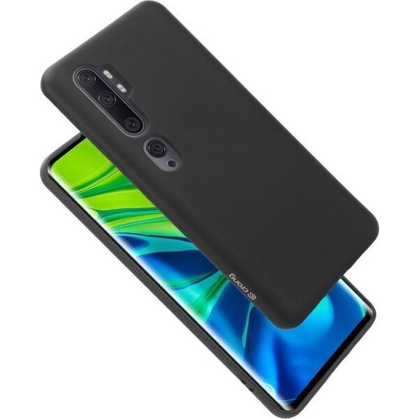 Crong Crong Color Cover - Etui Xiaomi Mi Note 10 (czarny) uniwersalny 6944635 5907731984843