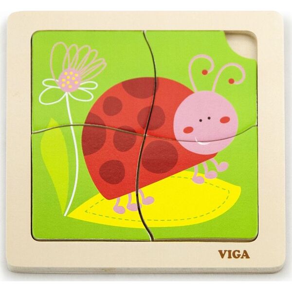 Viga Viga 50140 Puzzle na podkładce - biedronka 7079228 6934510501402