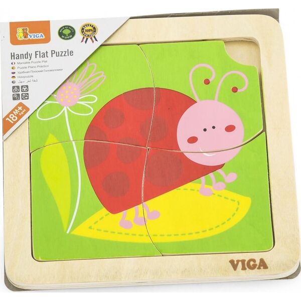 Viga Viga 50140 Puzzle na podkładce - biedronka 7079228 6934510501402