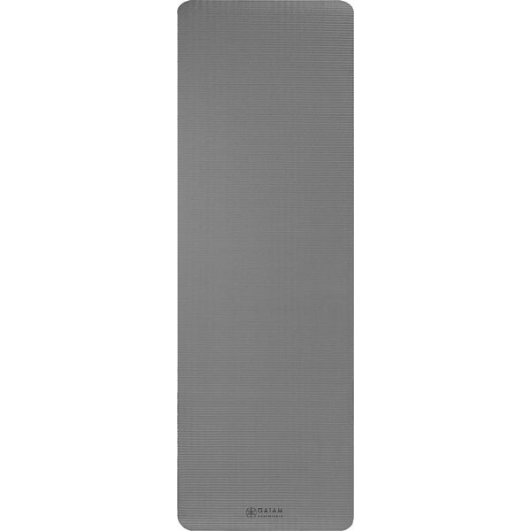 Gaiam Mata treningowa Essentials 183 cm x 61 cm x 1 cm szara 7094589 18713633217
