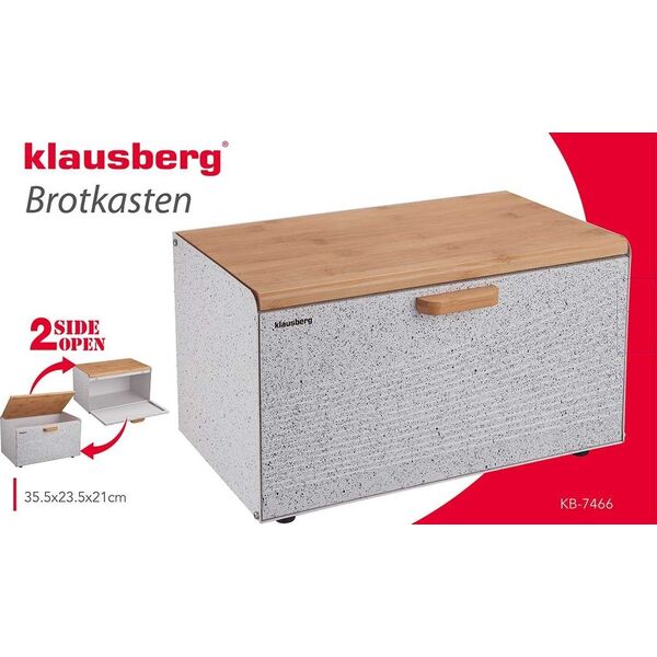 Chlebak Klausberg drewniano-stalowy  (KB-7466) 7094674 5908287274662
