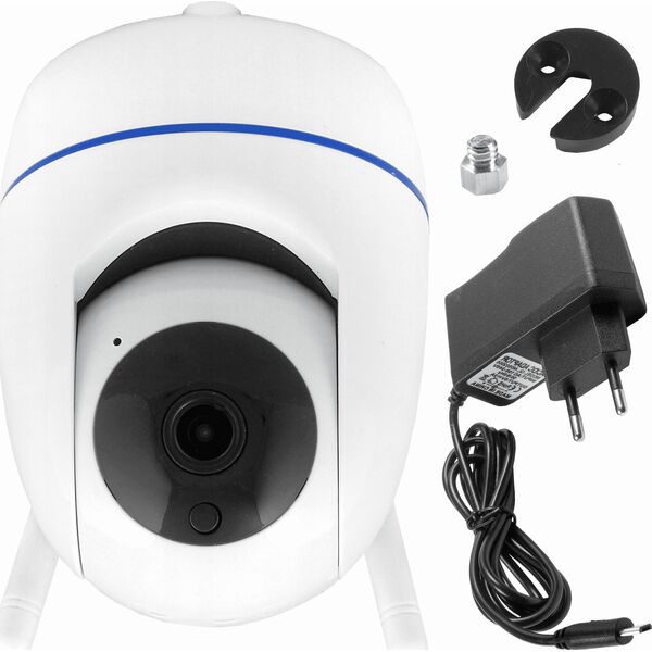 Kamera IP LTC Kamera wewnętrzna obrotowa IP LTC, WiFi, 2.0MP, MicroSD-128GB. 7137577 5902270759099