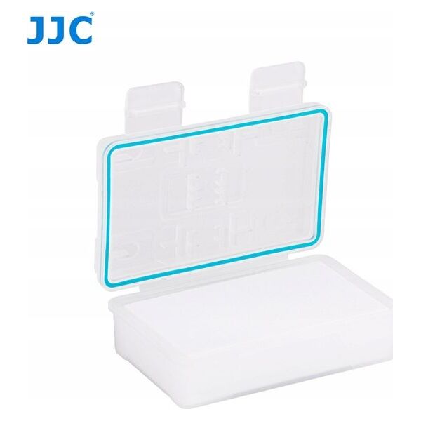 Pokrowiec JJC Pudełko Futerał Bateria / Akumulator + Karty Pamięci Sd / Microsd 7174015 6950291557490