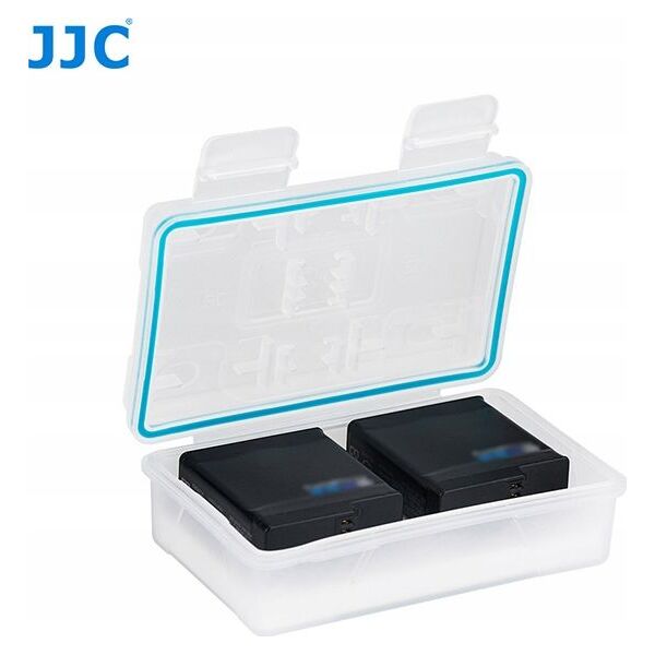 Pokrowiec JJC Pudełko Futerał Bateria / Akumulator + Karty Pamięci Sd / Microsd 7174015 6950291557490