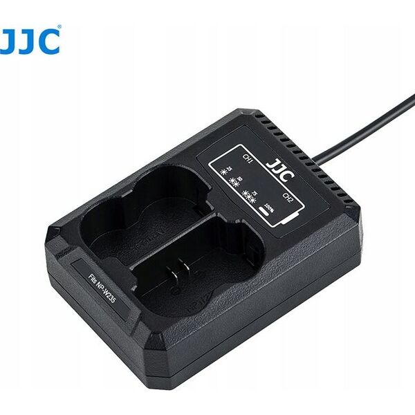 Ładowarka do aparatu JJC Podwójna Ładowarka Usb Do Fujifilm Fuji Np-w235 Npw235 7174017 6950291557582
