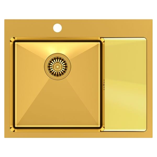 Zlewozmywak Quadron RUSSEL 116 SteelQ PVD złoty 7178252 5903242535949