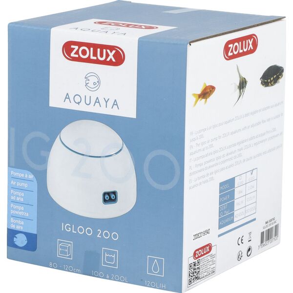 Zolux AQUAYA Igloo 200 kol. biały 7244098 3336023207520