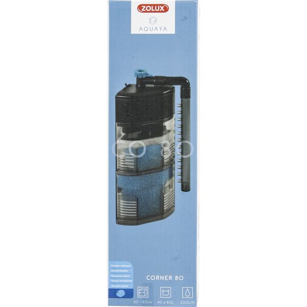 Zolux AQUAYA Filtr Corner 80 7244172 3336023265292