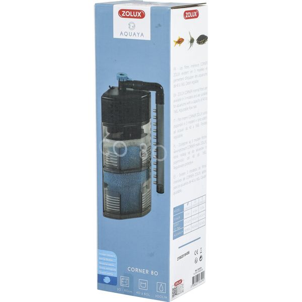 Zolux AQUAYA Filtr Corner 80 7244172 3336023265292