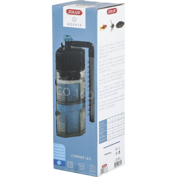Zolux AQUAYA Filtr Corner 160 7244179 3336023265315