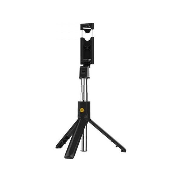 Selfie stick Selfie Stick Tripod K07 statyw z pilotem bluetooth / bezprzewodowy uchwyt kijek do zdjęć czarny () - 5903396033605 7250965 5903396033605