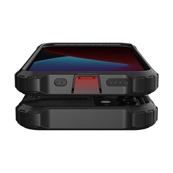 Hurtel Hybrid Armor pancerne hybrydowe etui pokrowiec iPhone 12 6,7'' czarny 7275351 9111201910812