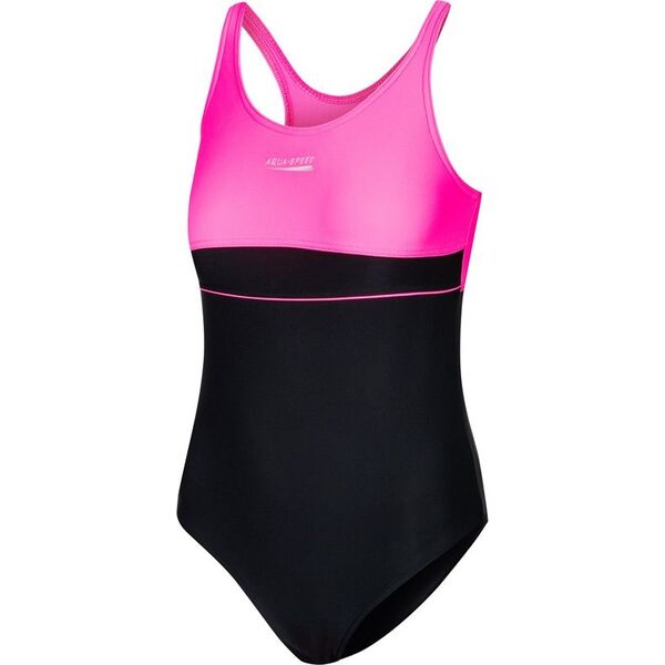 Aqua-Speed Strój kąpielowy dziewczęcy EMILY czarny Aqua Speed Rozmiar 158 7323056 5908217672223