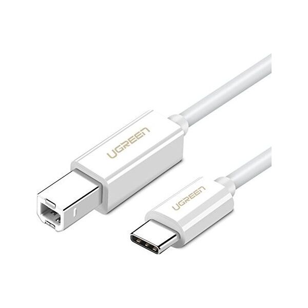 Ugreen Kabel USB C 1 m Biały 7344097 6957303845606