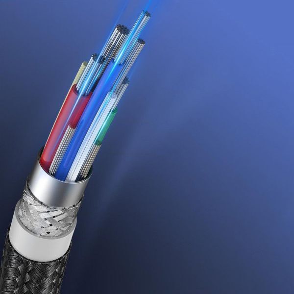 Kabel USB Ugreen USB-A - 1 m Srebrny (107697) 7363281 6957303875238