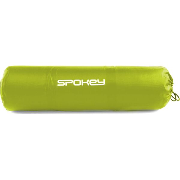 Spokey Mata samopompująca z poduszką 186x50x2,5 cm SAVORY PILLOW zielona 7366921 5902693278511