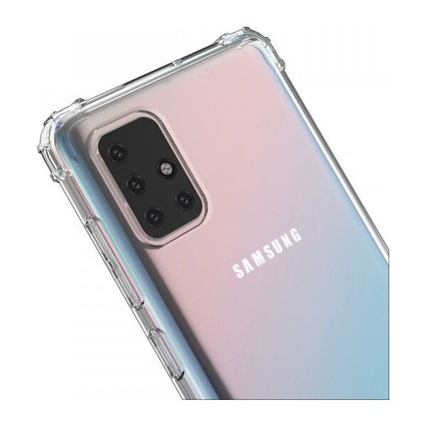 Wozinsky Wozinsky Anti Shock pancerne etui do Samsung Galaxy M51 przezroczysty 7370527 9111201915732