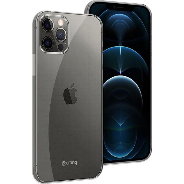 Crong Crong Crystal Slim Cover - Etui iPhone 12 / iPhone 12 Pro (przezroczysty) 7377462 5907731986281