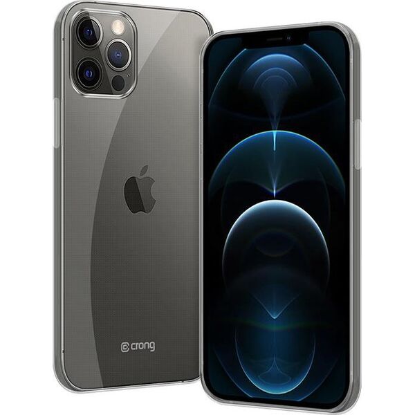 Crong Crong Crystal Slim Cover - Etui iPhone 12 / iPhone 12 Pro (przezroczysty) 7377462 5907731986281