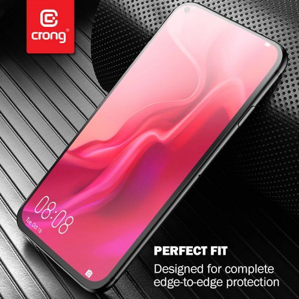 Crong Crong 7D Nano Flexible Glass - Szkło hybrydowe 9H na cały ekran OPPO realme C11 7377770 5907731985765