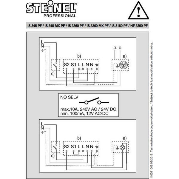 Steinel Czujnik ruchu Steinel IS 3180 PF AP kwadrat 7416002 4007841010508