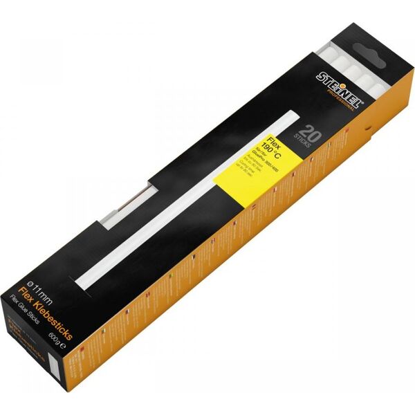 Wkłady klejowe Steinel 11 mm x 300 mm przezroczyste 20 szt. 0.6 kg Flex 052423 7416078 4007841052423