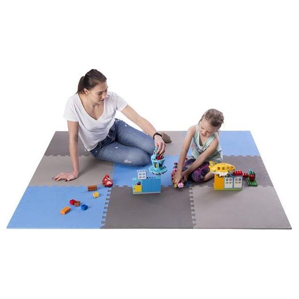 One Fitness Mata ochronna MP10 180 cm x 180 cm x 1 cm wielokolorowa 7444397 5907695592054