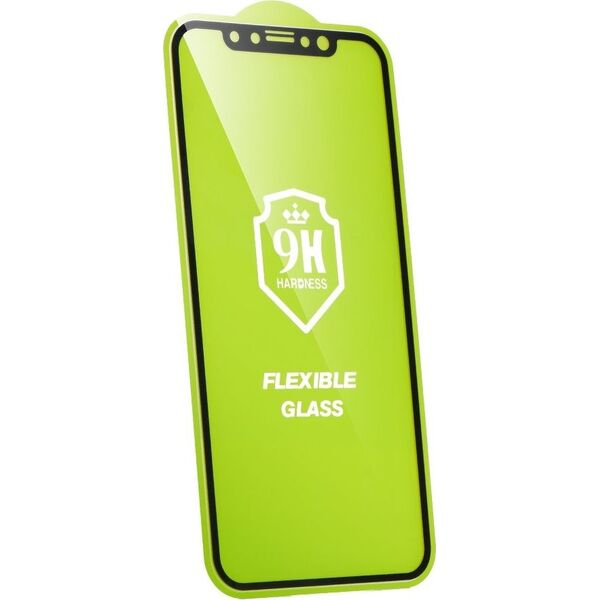 Partner Tele.com Szkło hartowane Flexible Nano Glass 5D Full Glue - do iPhone Xr/11 6,1 czarny 7477760 5901737925350