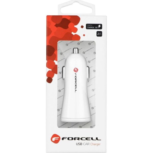 Ładowarka ForCell 1x USB-A 2.4 A  (0210) 7491941 5901737337320